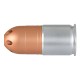 Double Bell M203 18rd 40mm Grenade, Designed for reliable performance in grenade launcher platforms, this 40mm gas-powered shell delivers consistent shot dispersion for immersive airsoft gameplay